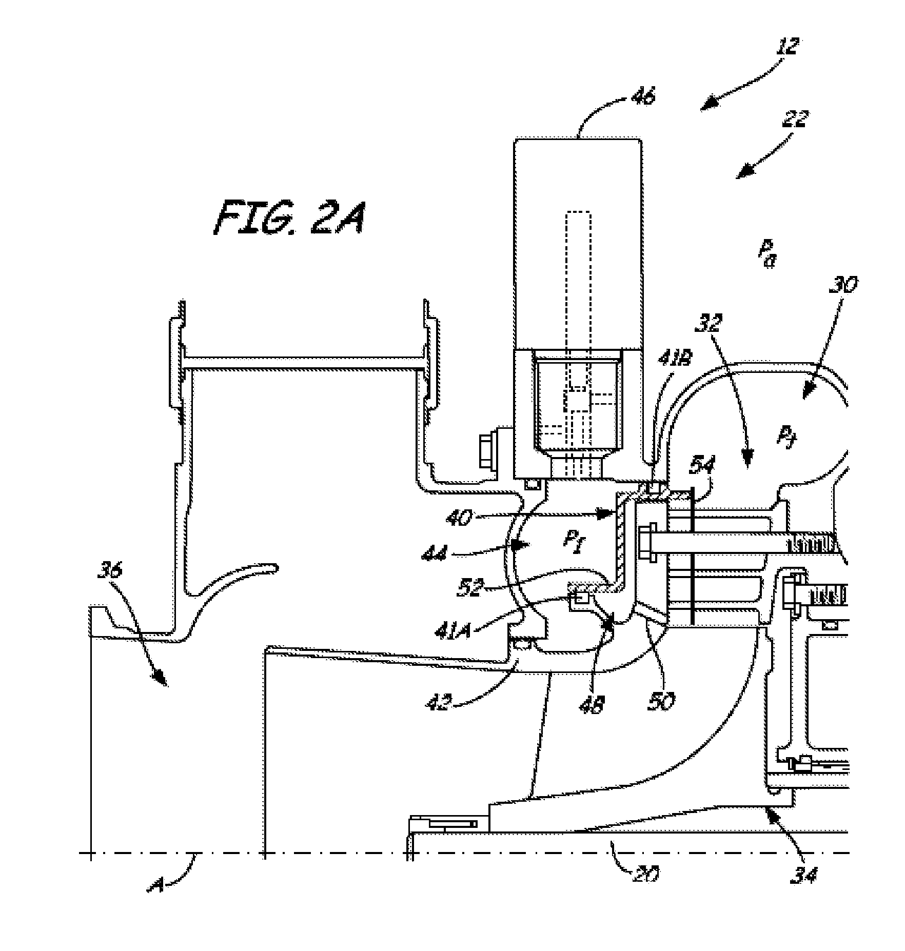 Motor driven cabin air compressor with variable diffuser