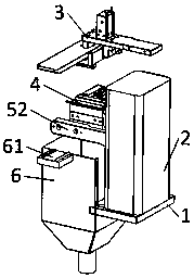 A release paper mechanism for automatically tearing off double-sided tape