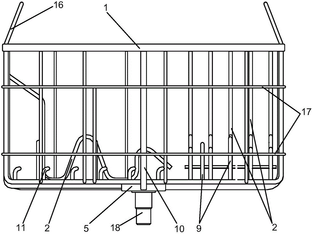 Dish washer body component