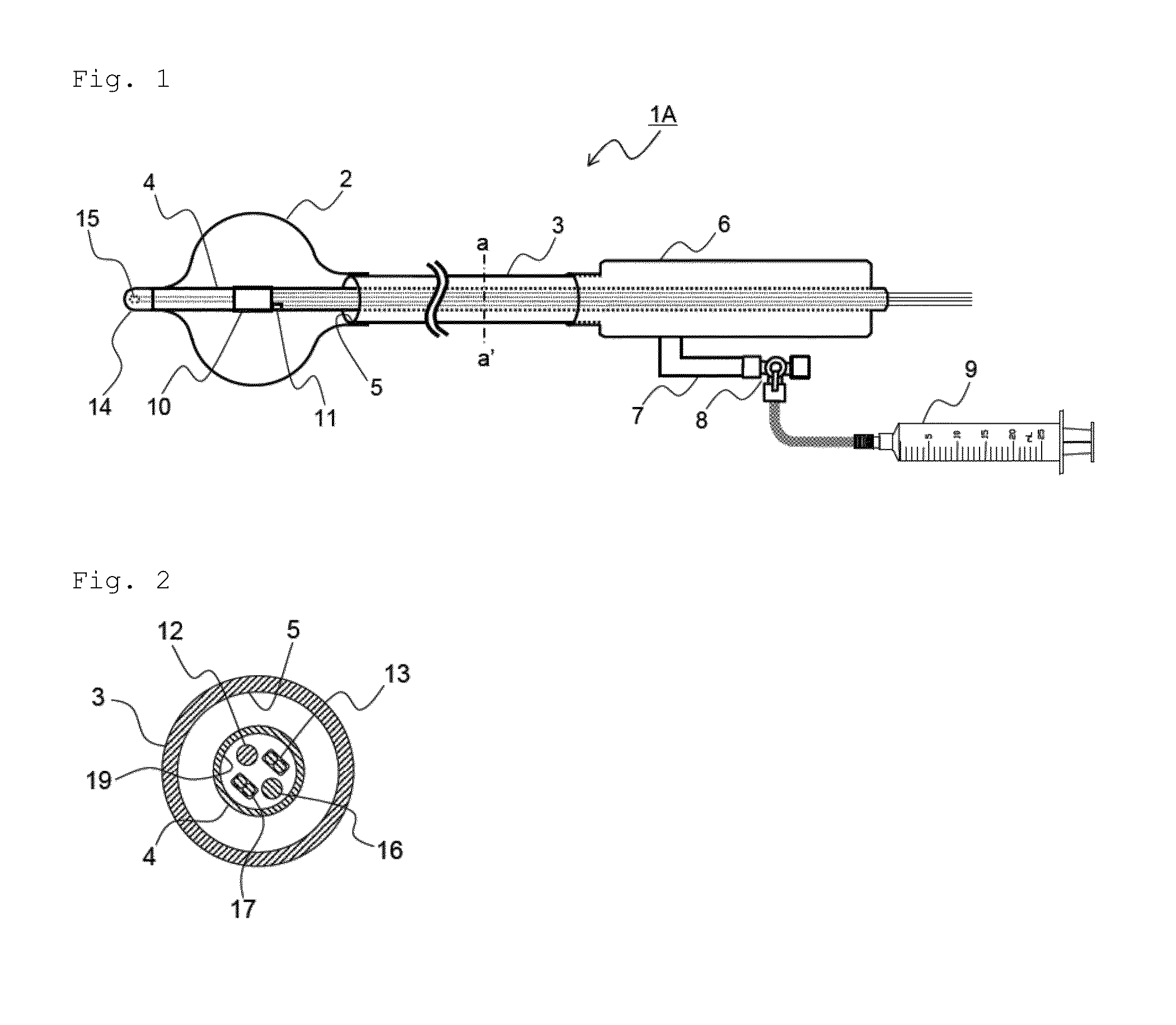 Ablation catheter with balloon and ablation catheter system with balloon