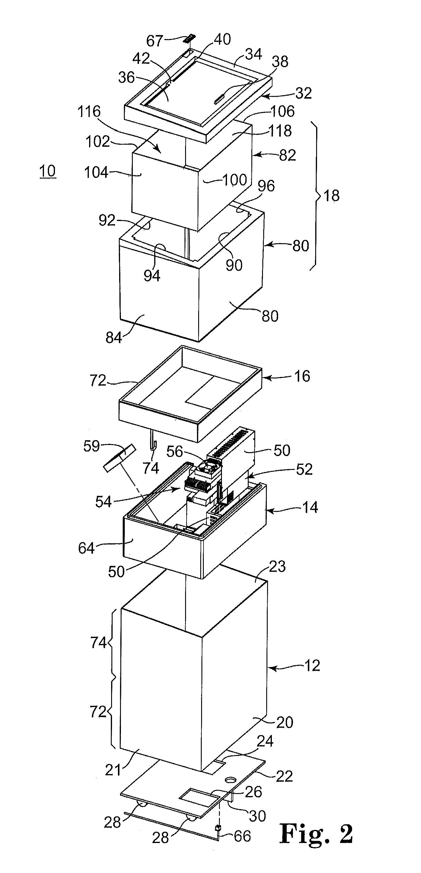 Portable cooled merchandizing unit with customer enticement features