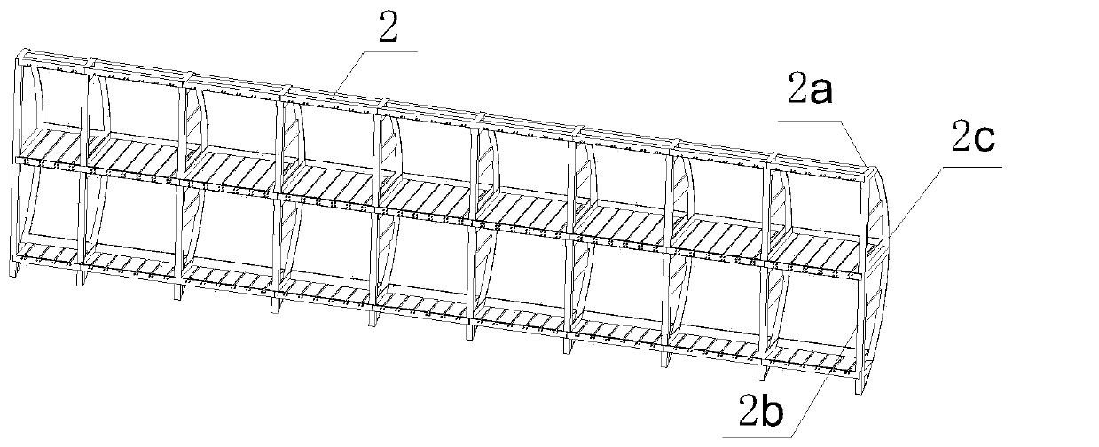 Lithium battery pack of large underwater vehicle