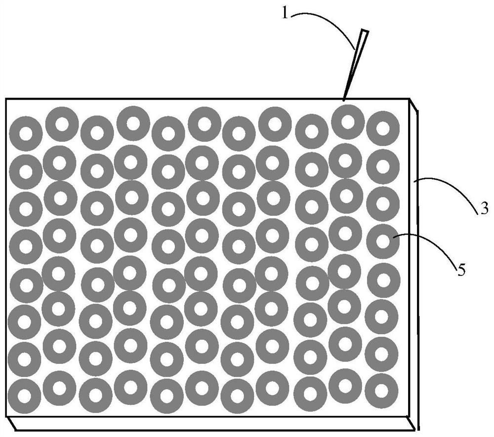 A kind of dynamic frequency selective surface structure and preparation method thereof