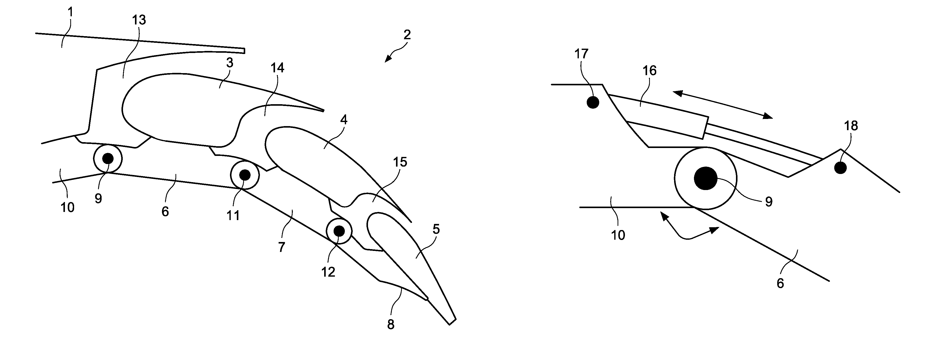 Trailing edge flap