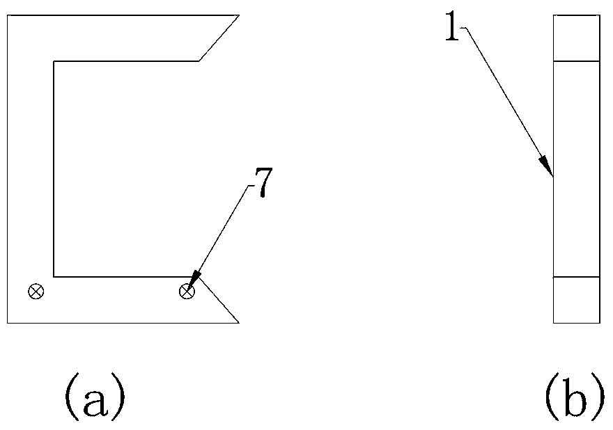 An insulating rod that shortens the working time of replacing the suspension insulator of the grounding electrode with power