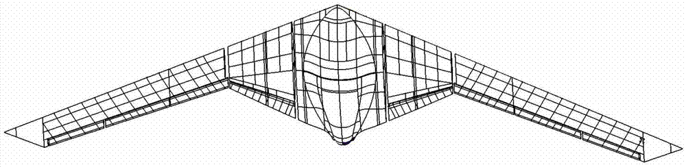 Non-structural mass trimming method for airplane in steady overload state