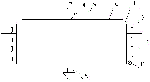 Quick-cooling device for fiber yarn pipelines