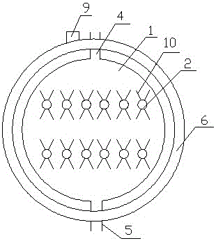 Quick-cooling device for fiber yarn pipelines