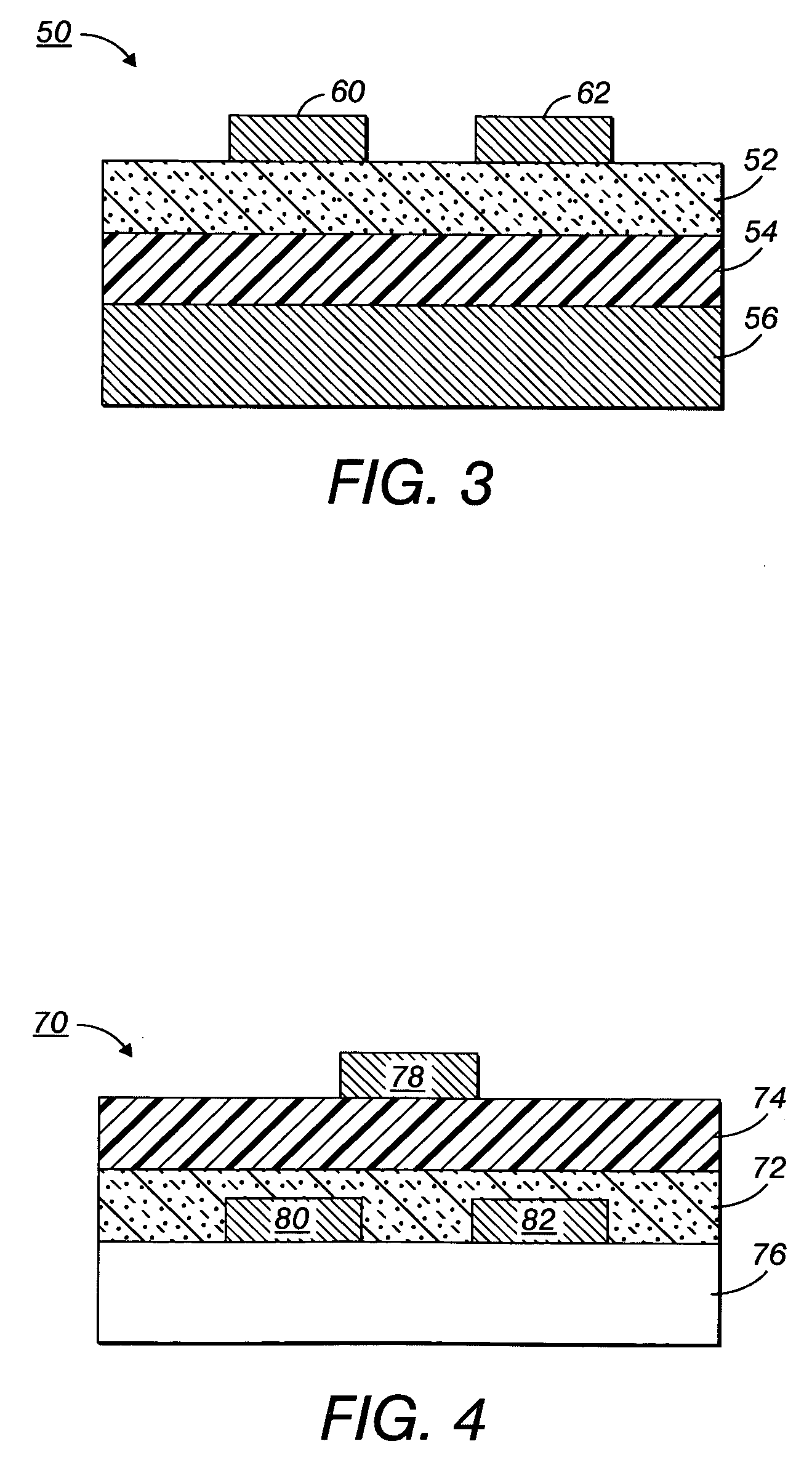 Thin film transistors including indolocarbazoles