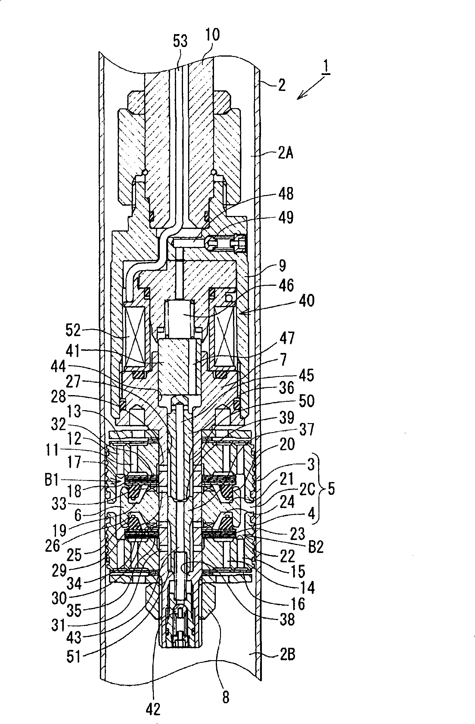 Fluid pressure shock absorber