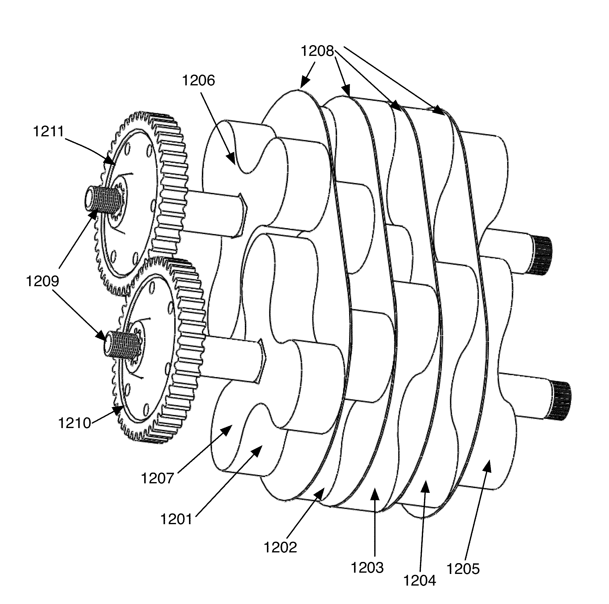 Multiple Segment Lobe Pump