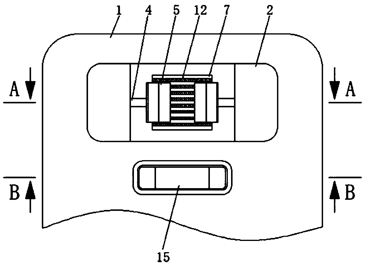 Fixing and supporting device for head CT for radiological department