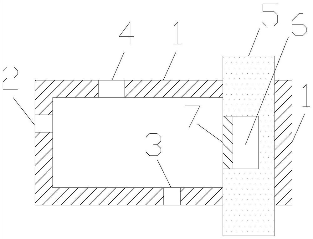 Resonant cavity type optical fiber gas sensor