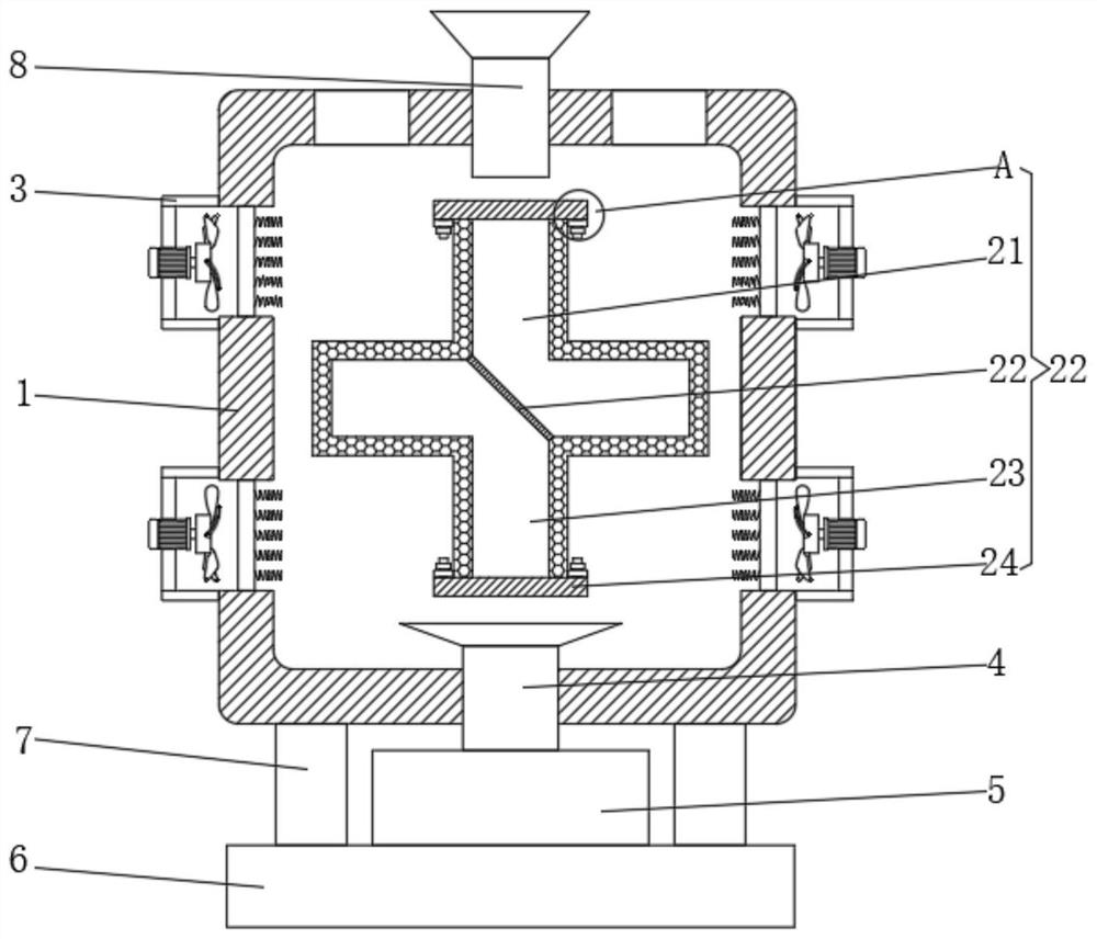 Seed preservation device with drying structure