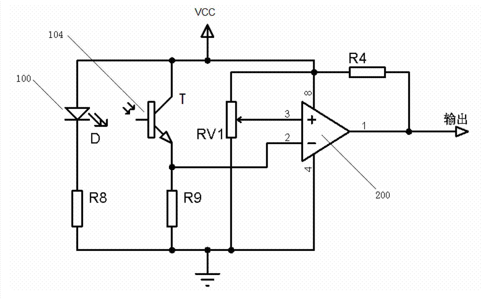 Photoelectric positioning system reeded by reeding machine