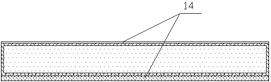 Single-chip horizontal packaging, packaging-after-etching and pad-embedded packaging structure and manufacturing method thereof