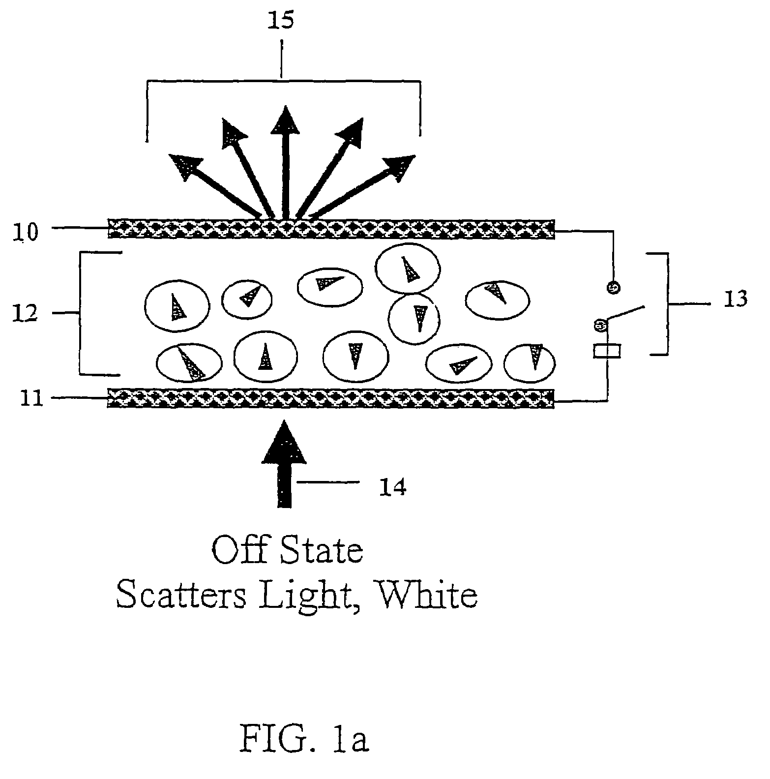 Transmissive or reflective liquid crystal display and process for its manufacture