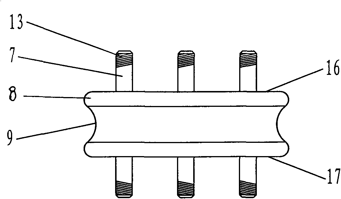 Spinal posterior approach dynamic stabilizing device