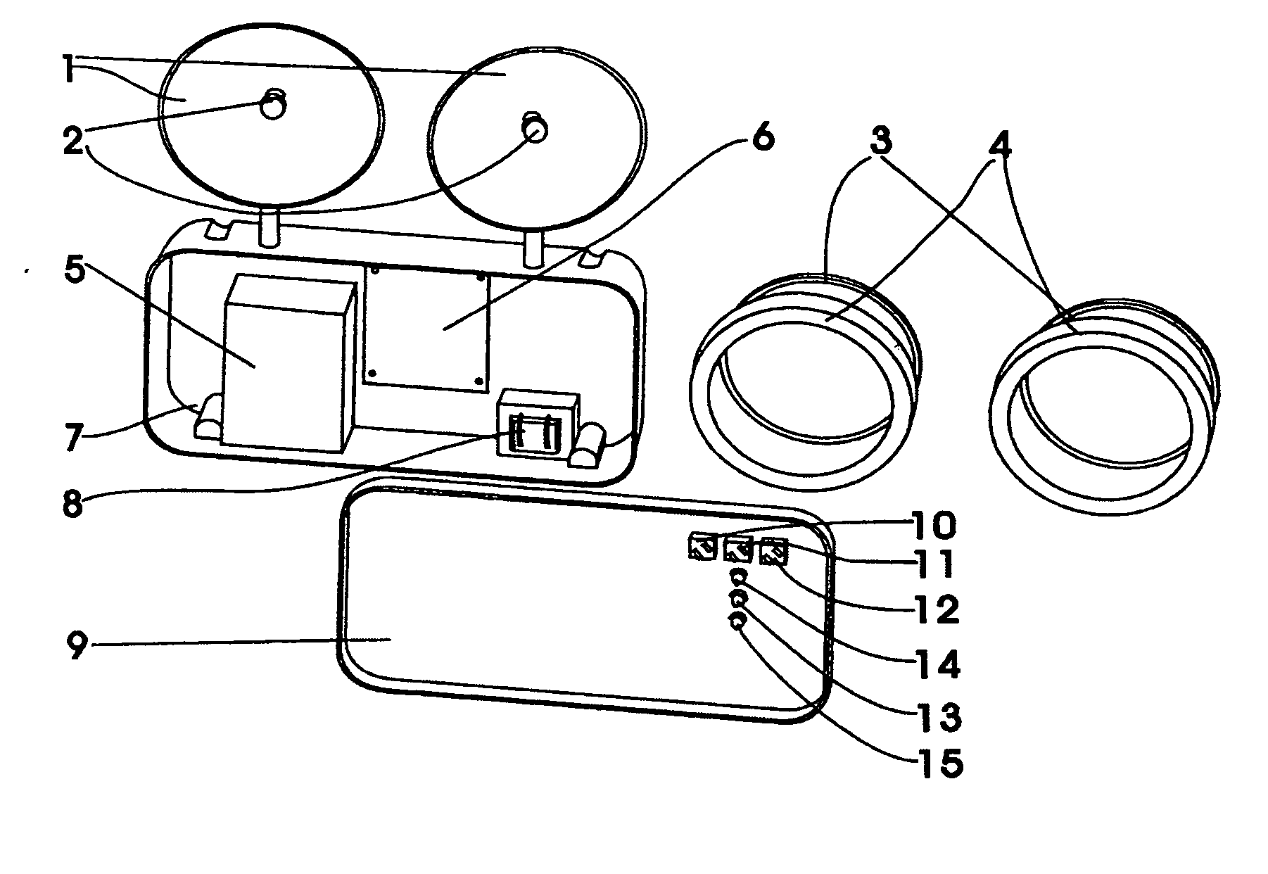 Apparatus integrated with cold light emergency lamp and cold light exit sign