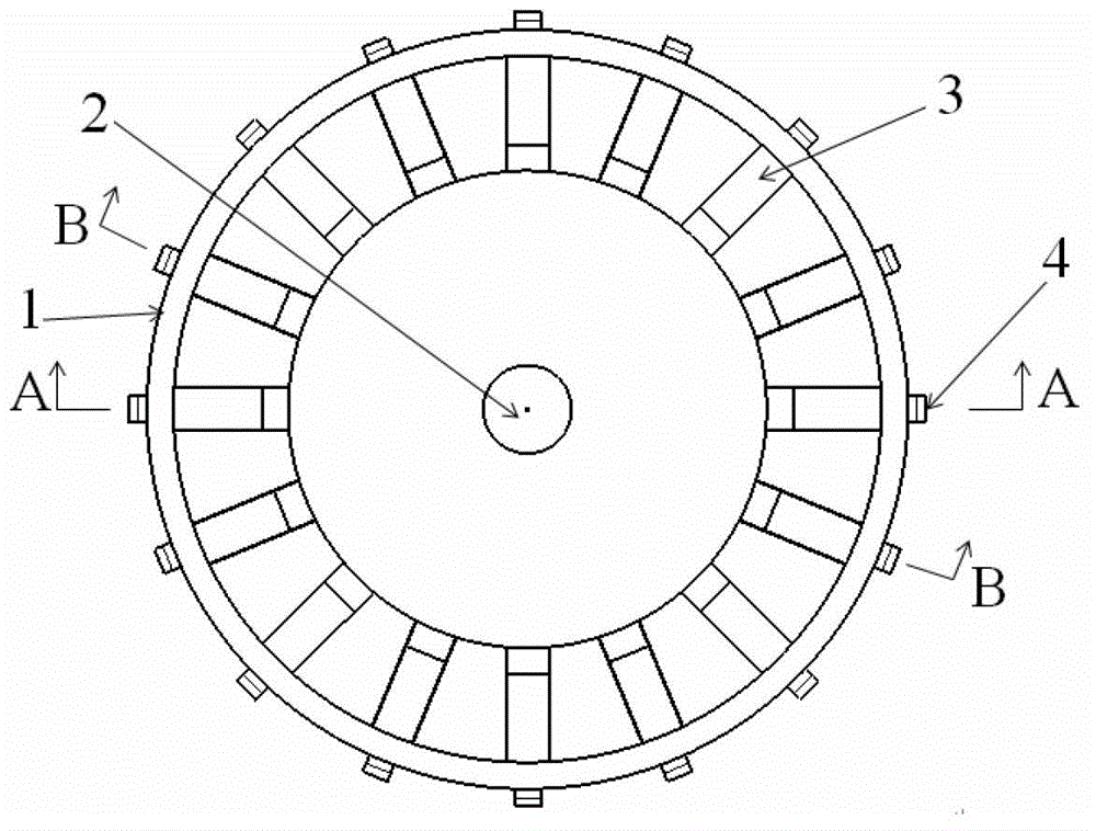 Perfect cylindrical hole honing head device and structure method thereof