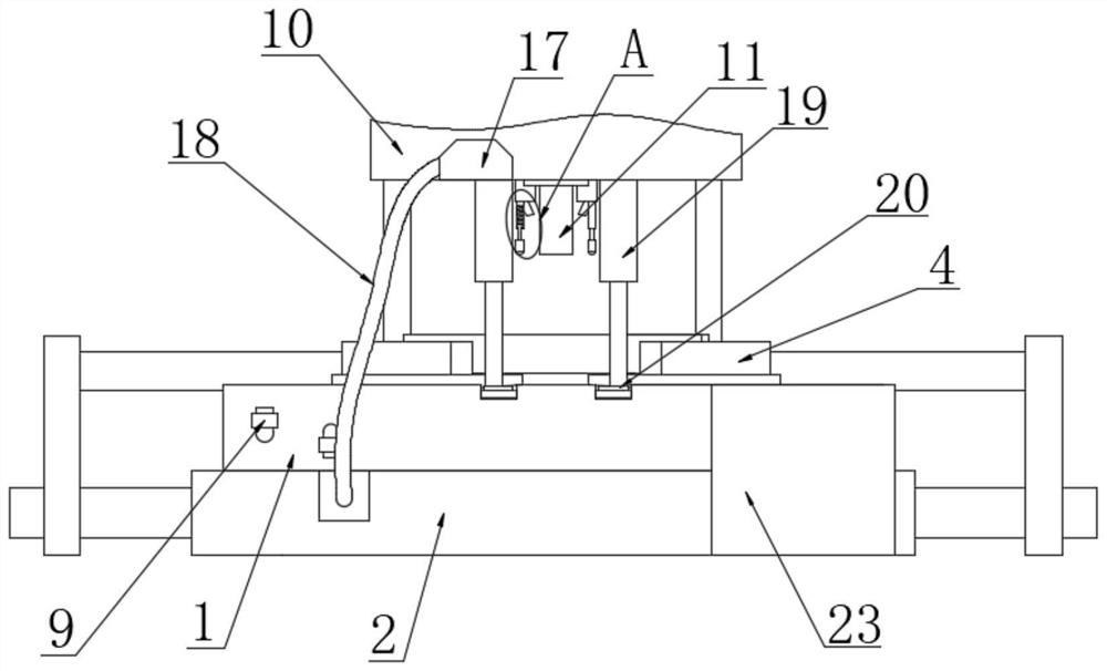 Drilling temperature control equipment based on gear machining and use method of drilling temperature control equipment