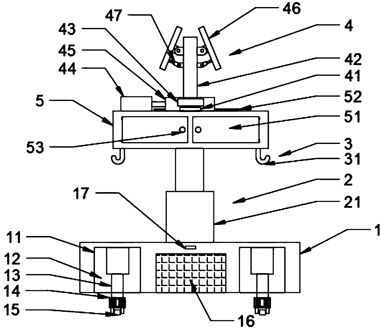 Display device for environmental art design teaching