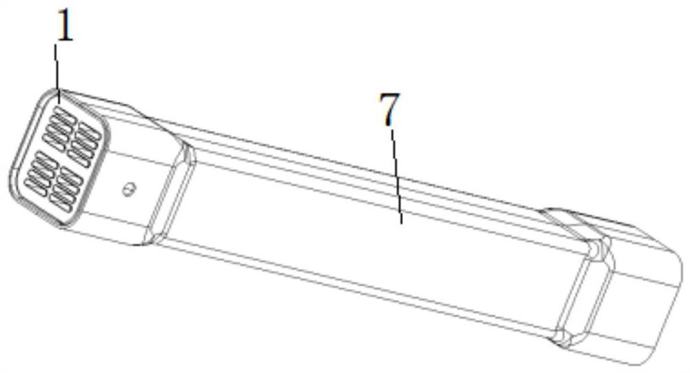 Supporting structure for improving thermal fatigue resistance of EGR cooler