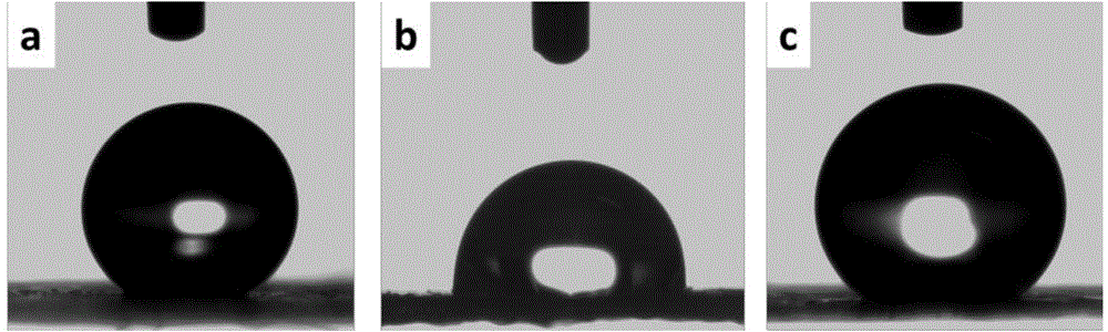 Self-cleaning polybenzoxazine super-hydrophobic super-oleophylic net film material and application in oil-water separation