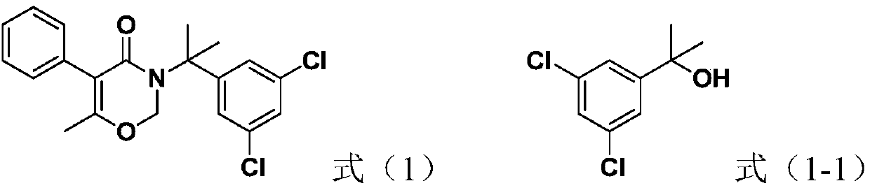 Method for preparing oxaziclomefone