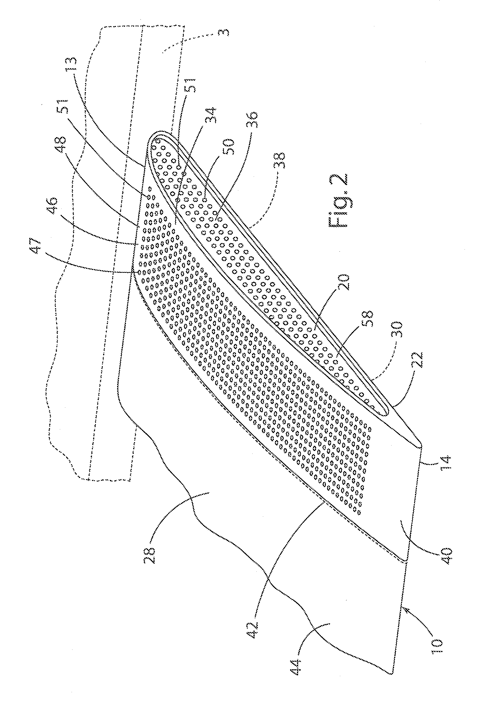 Flap edge noise reduction fins