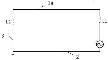 Near-field antenna apparatus for three-segment type metal rear cover