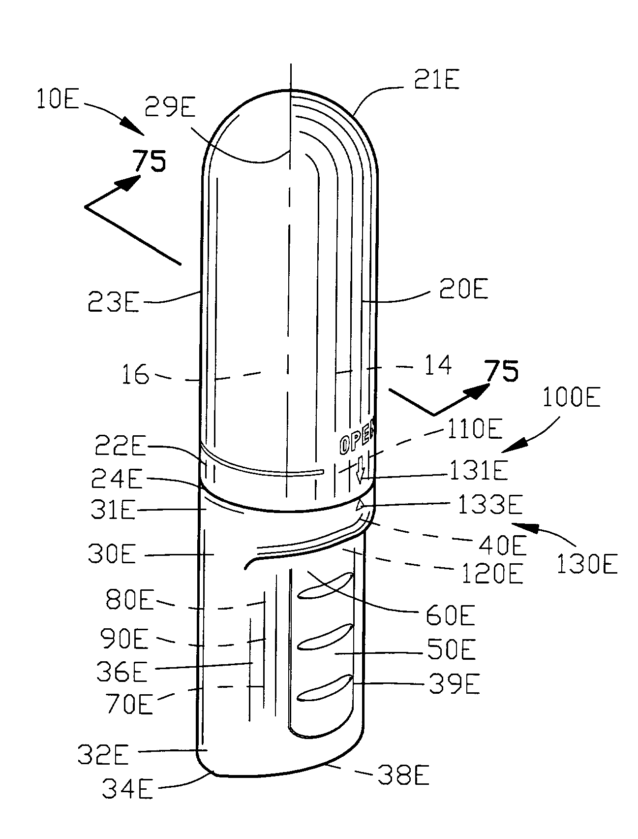 Inverted aerosol dispenser