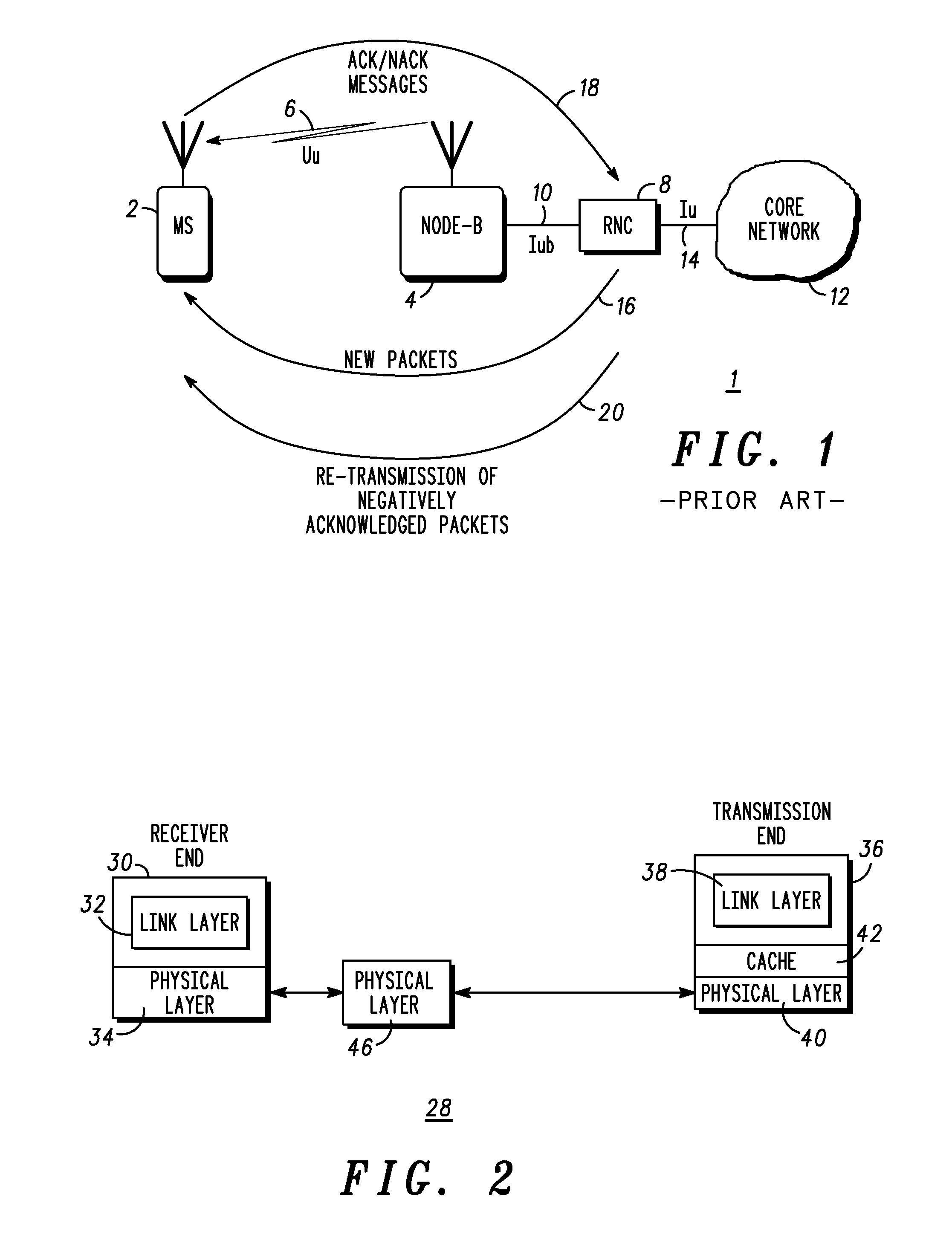 Optimised packet data transmission protocol in a communication system employing a transmission window