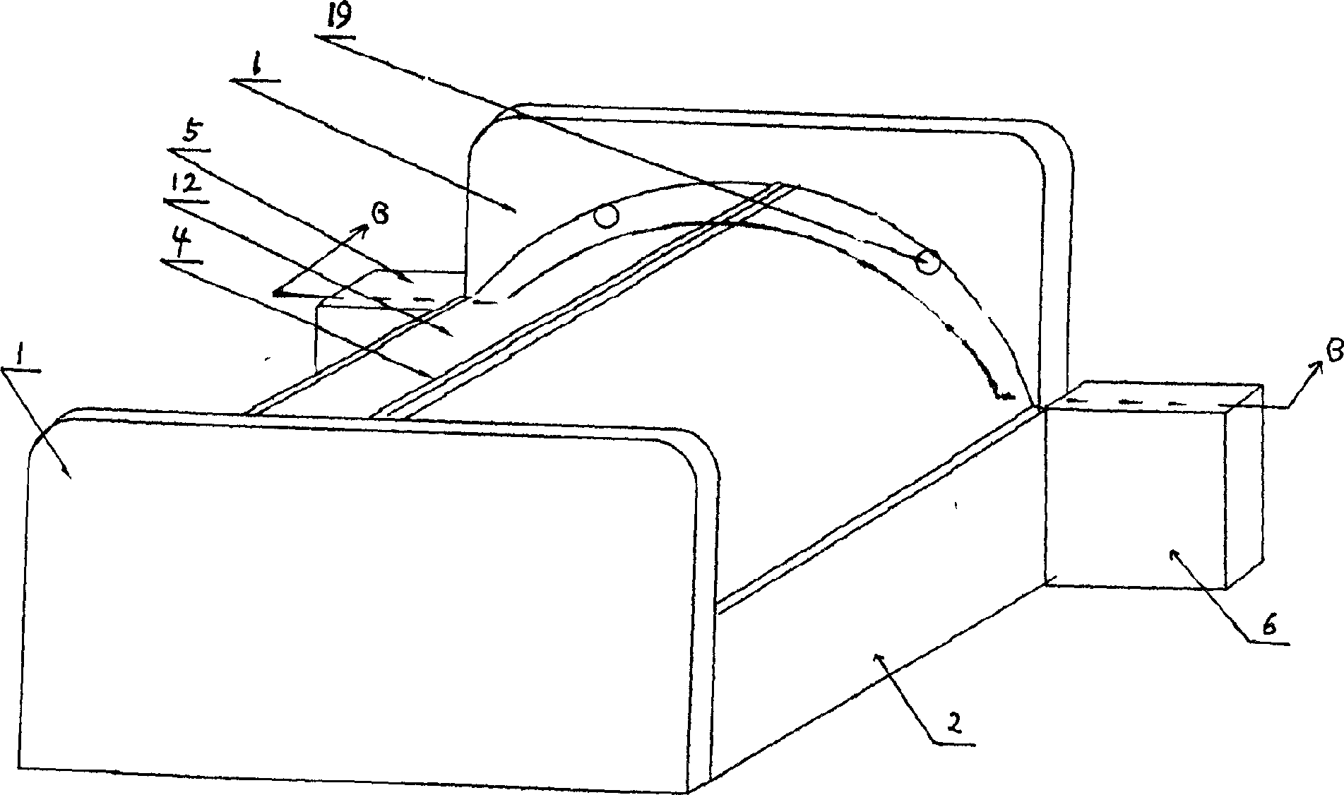 Anti-shock bed