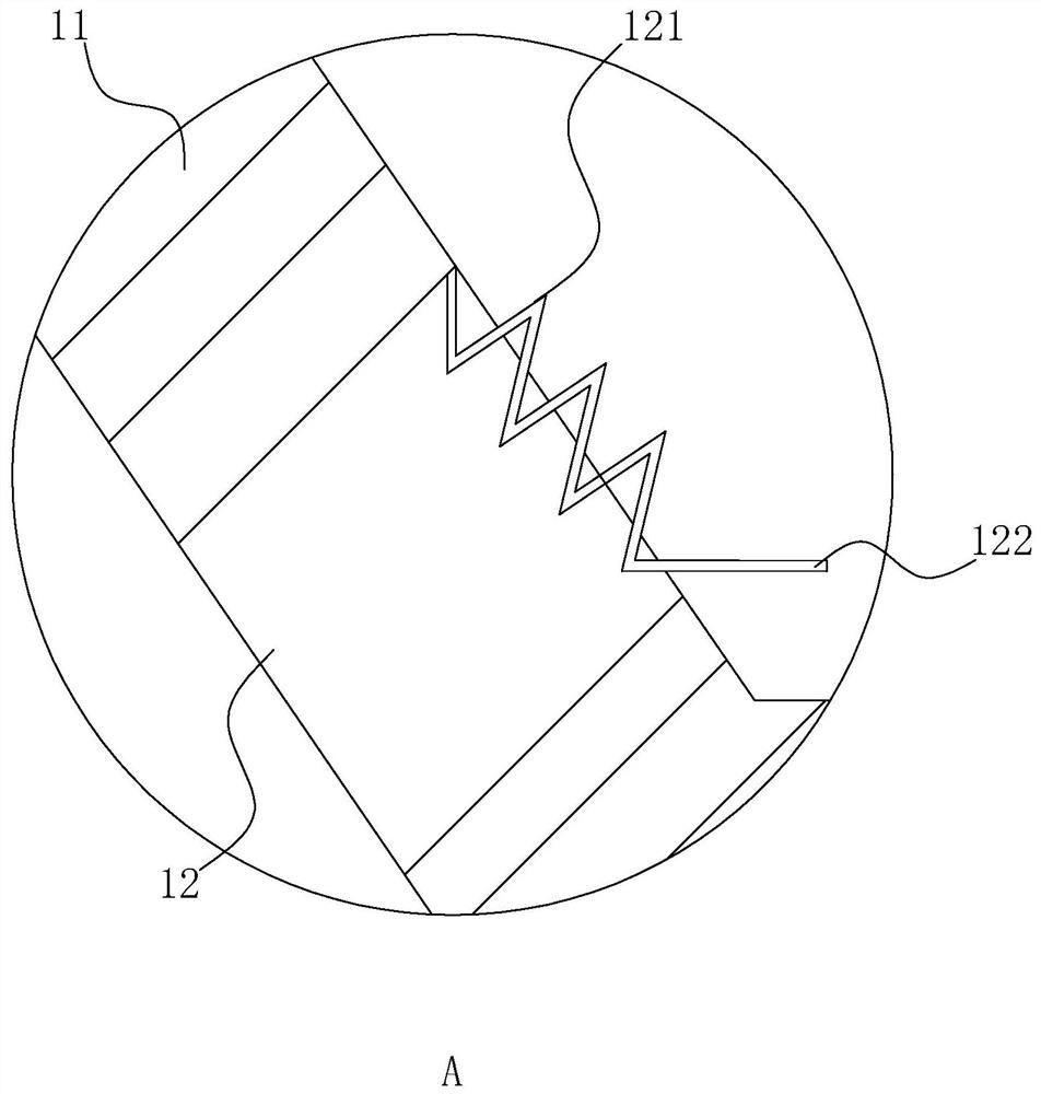 An underground rainwater collection system for municipal squares