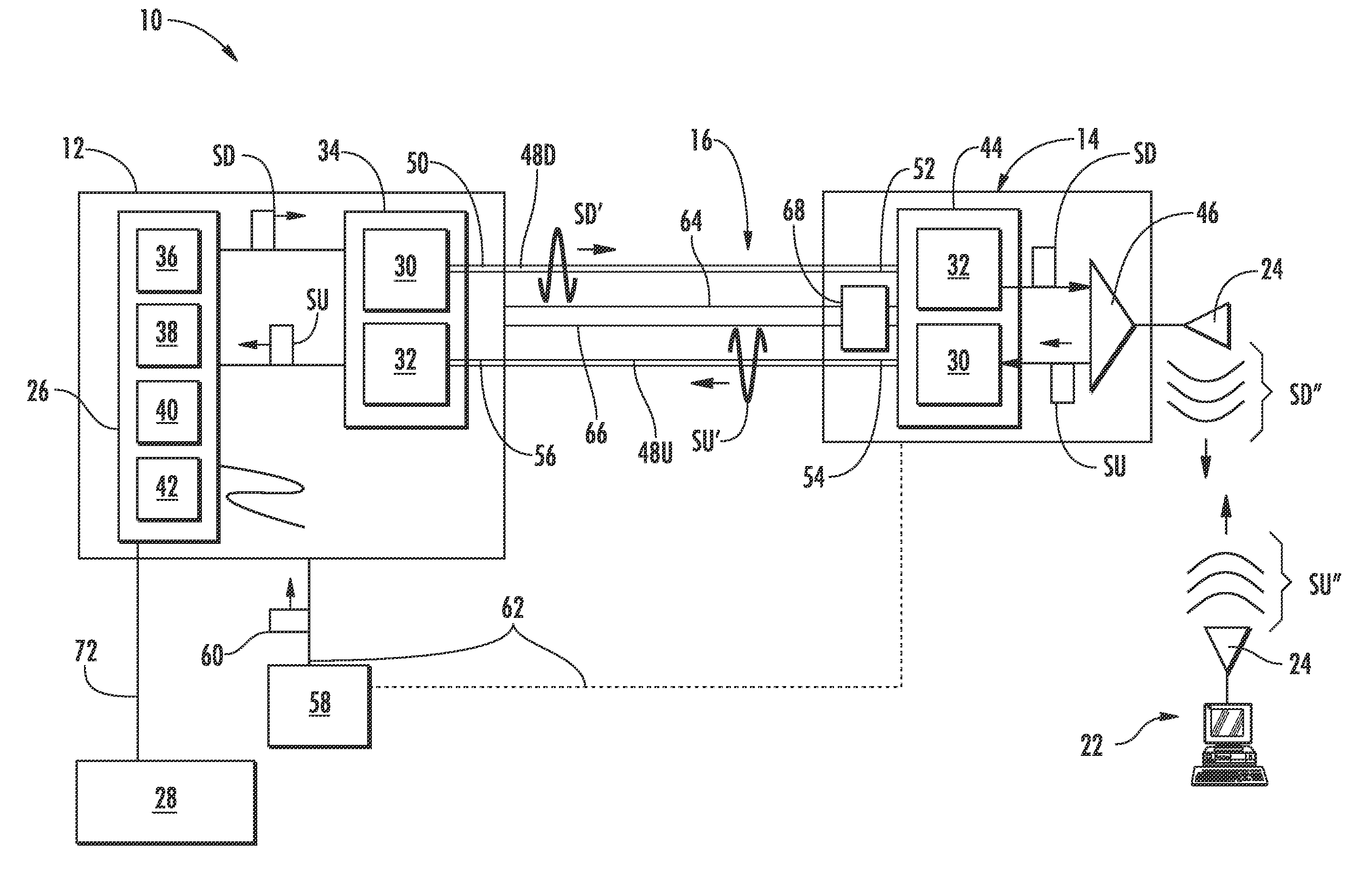 Dynamic Cell Bonding (DCB) for Radio-over-Fiber (RoF)-Based Networks and Communication Systems and Related Methods