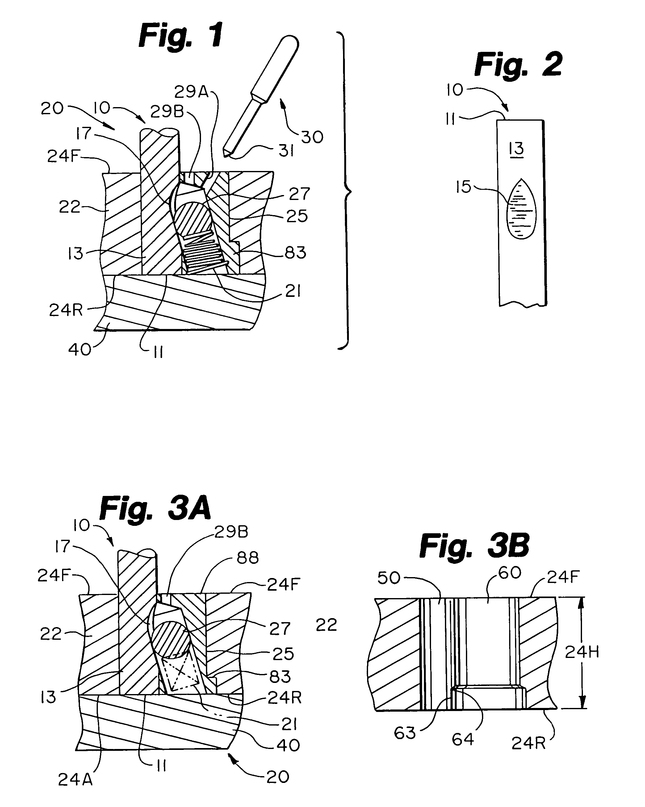 Ball-lock insert assemblies