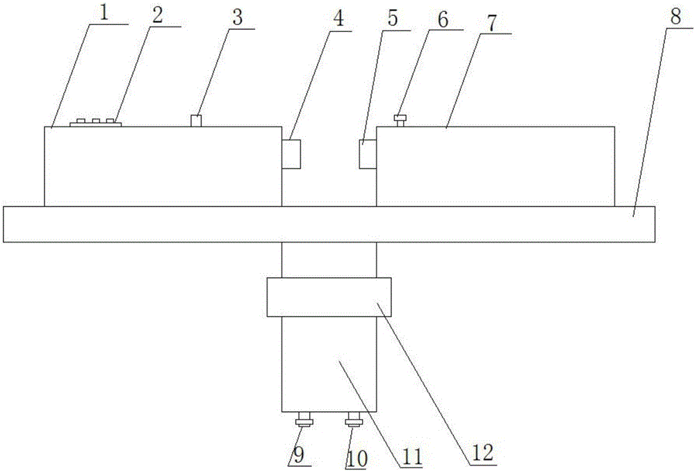 Secondary pressure plate capable of remotely monitoring blocking/deblocking state