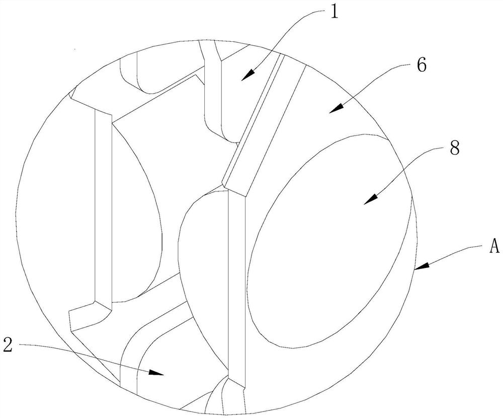 Heavy-current moving contact structure