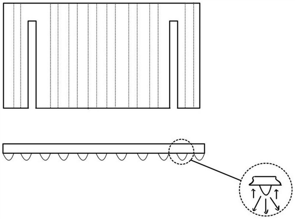 Sound reflection top cover structure for ultrasonic cleaning device