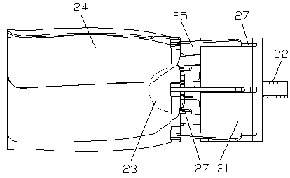 Decorative flower simulation device