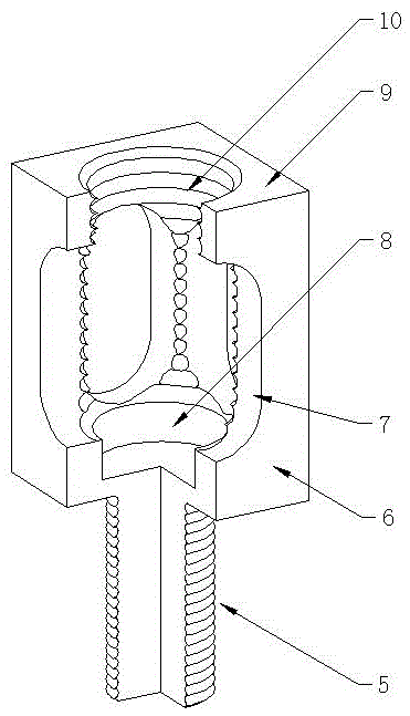 Rotary four-way cable hub