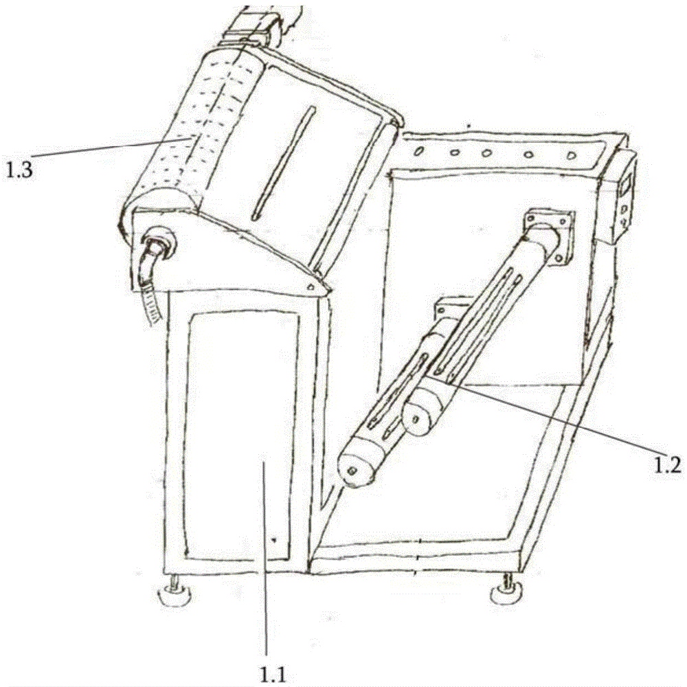 Full automatic reel-to-reel screen process press