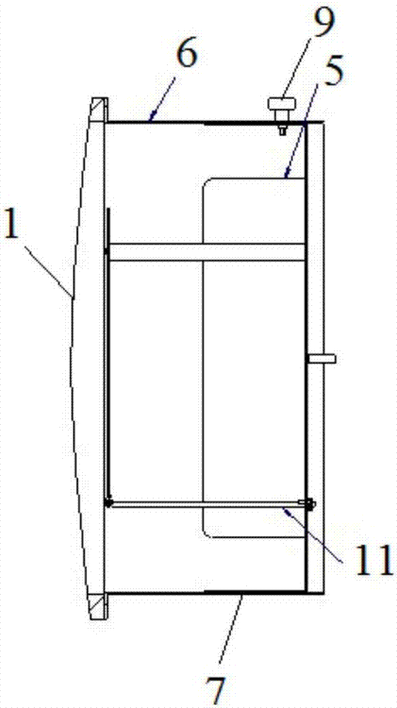 Communication antenna and mounting and detaching method therefor