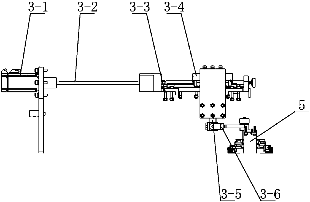 Novel real time efficiency testing table and testing method for high-low temperature non-linear mechanism