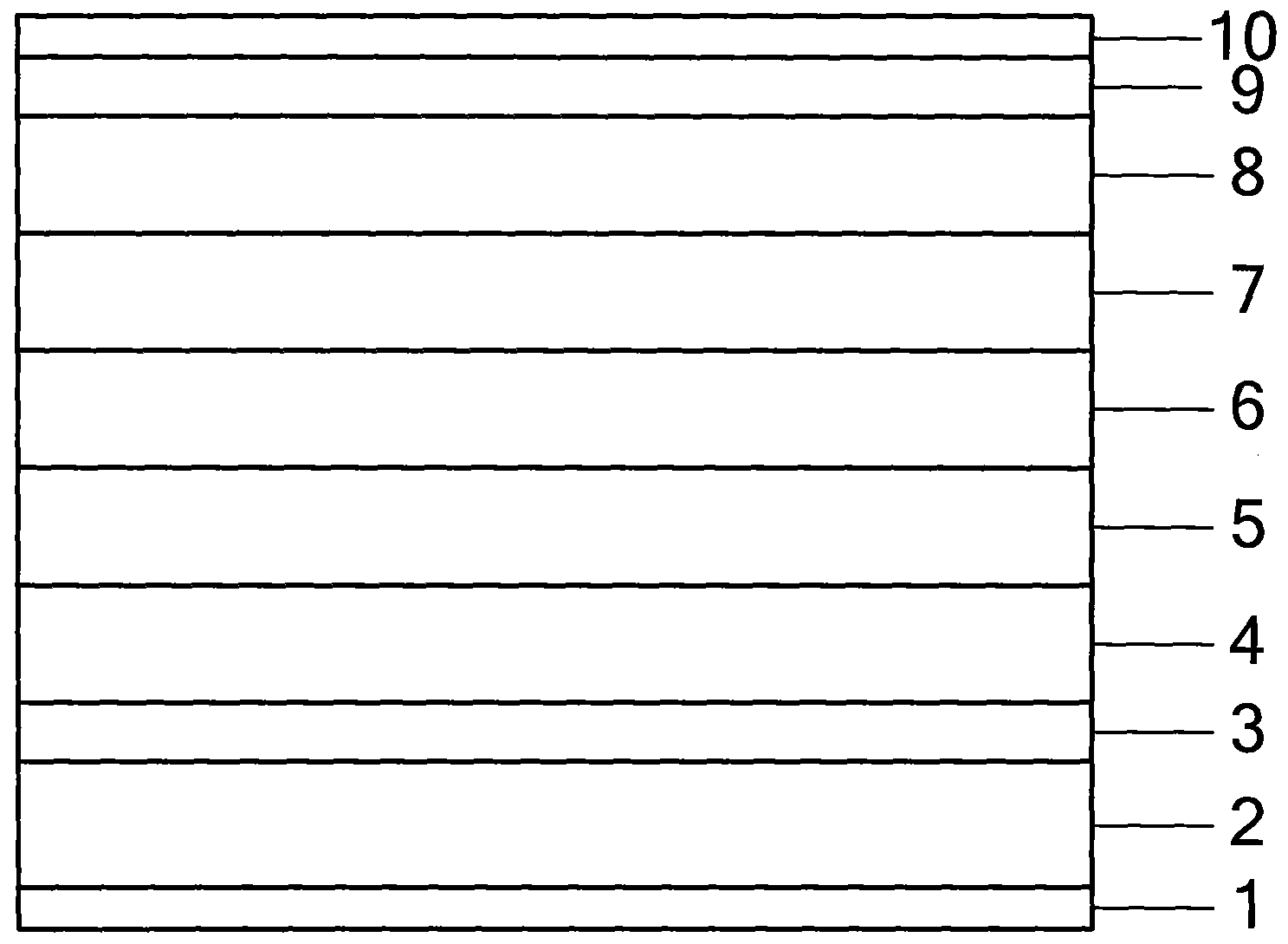 Wide-spectrum laser of a quantum well structure