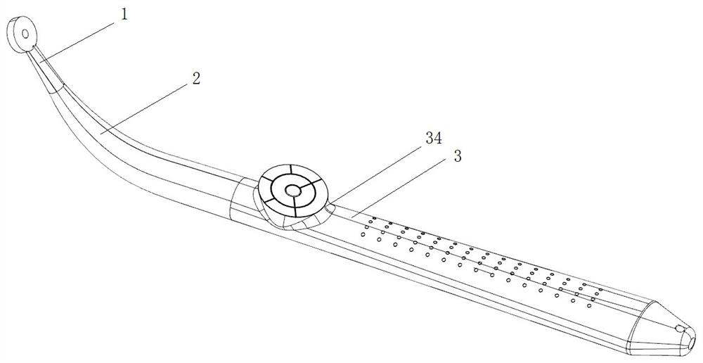 Oral implant detecting and positioning device and method based on constant current source