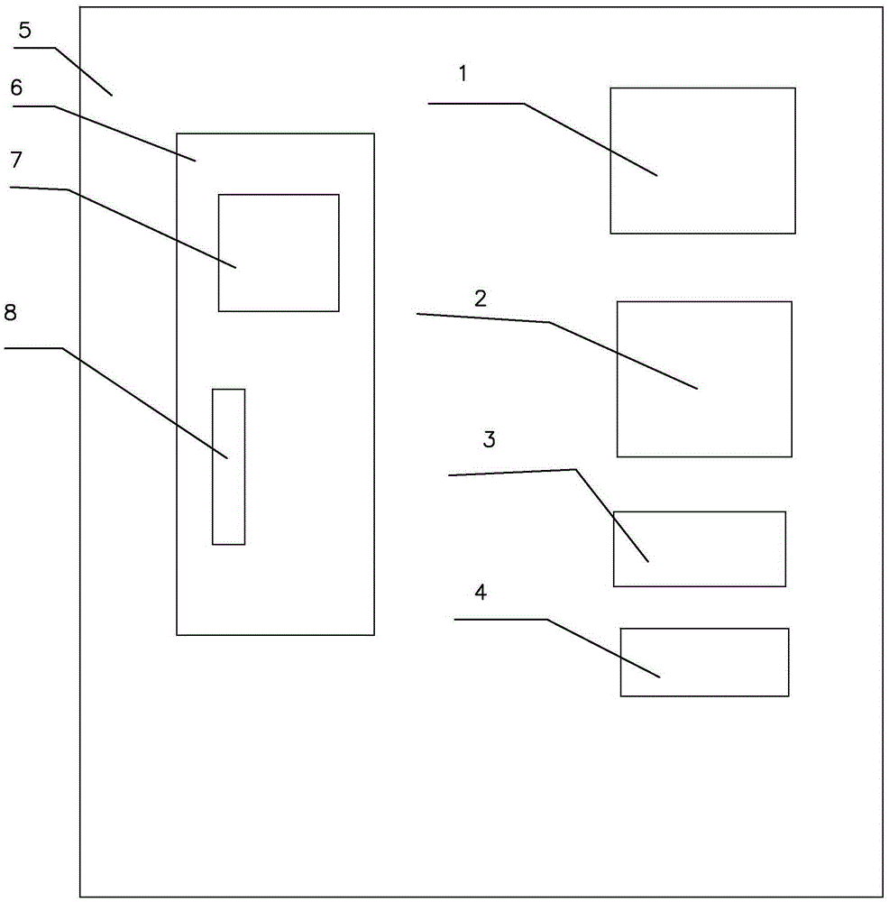 Fluorescent lamp with short circuit protection circuit