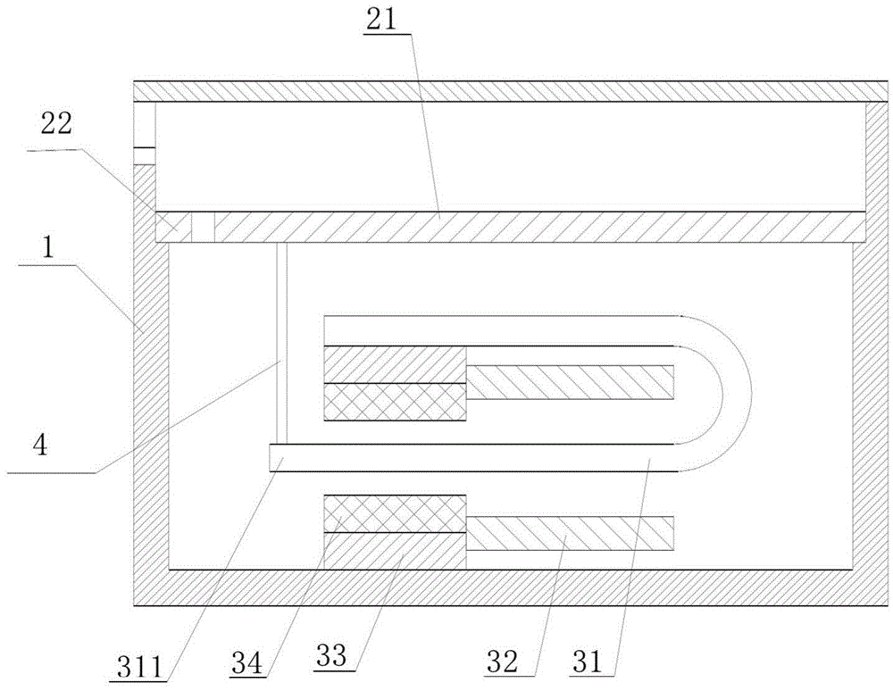 Vibrating diaphragm with reinforcing rib structure and telephone receiver