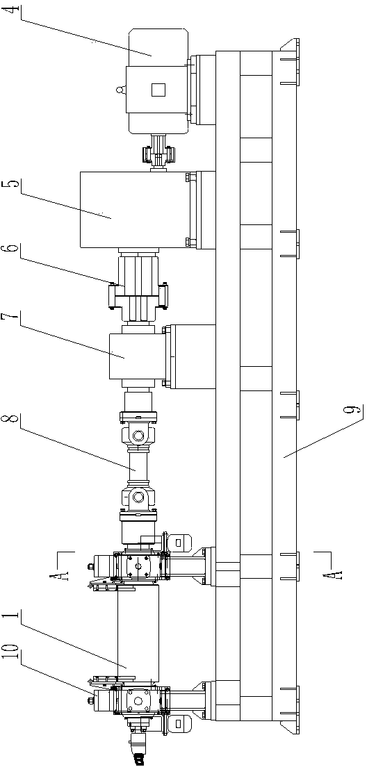 Three-roller open mill for bulletproof cloth